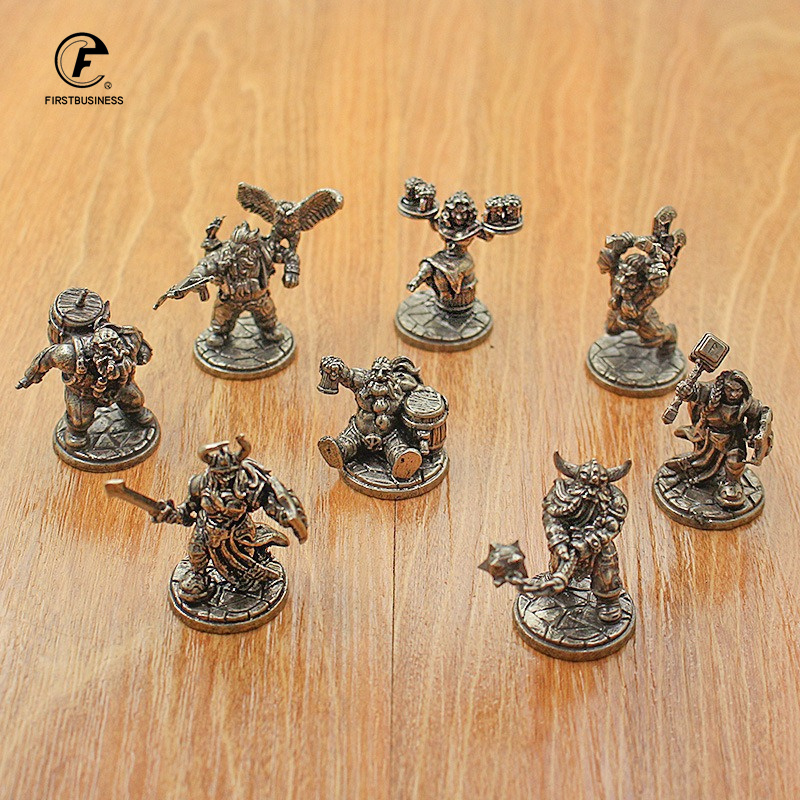 Vintage White Brass Miniature  - Board Game Movie review and price