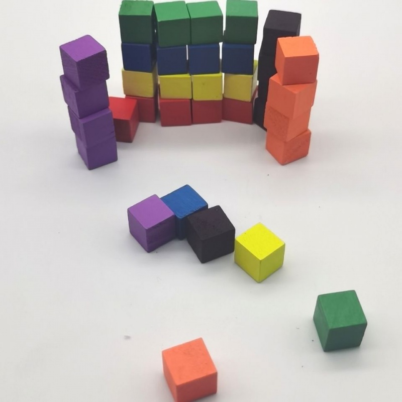 100Pcs/lots 10mm Wood Cubes Co - Dice Tower Wooden review and price