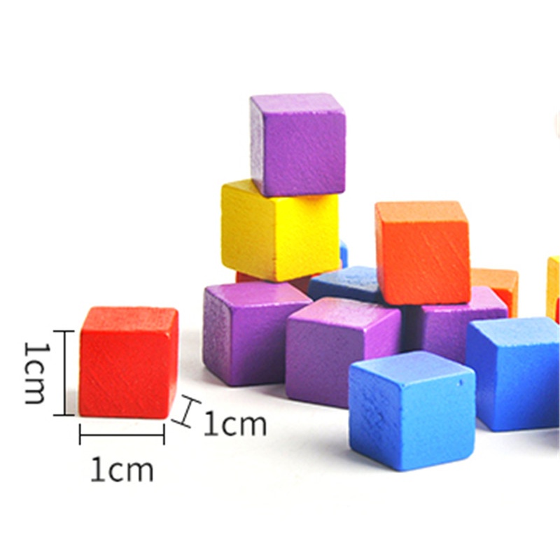 100Pcs/lots 10mm Wood Cubes Co - Dice Tower Wooden review and price