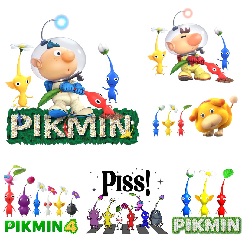 Video Game Pikmin 4 Cute Patch - Board Game Movie review and price