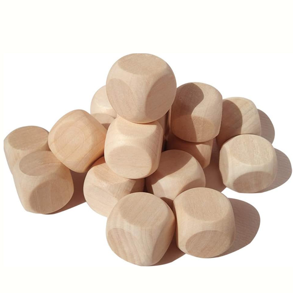 10 Pcs Blank Wooden Dice Unfin - Dice Tower Wooden review and price