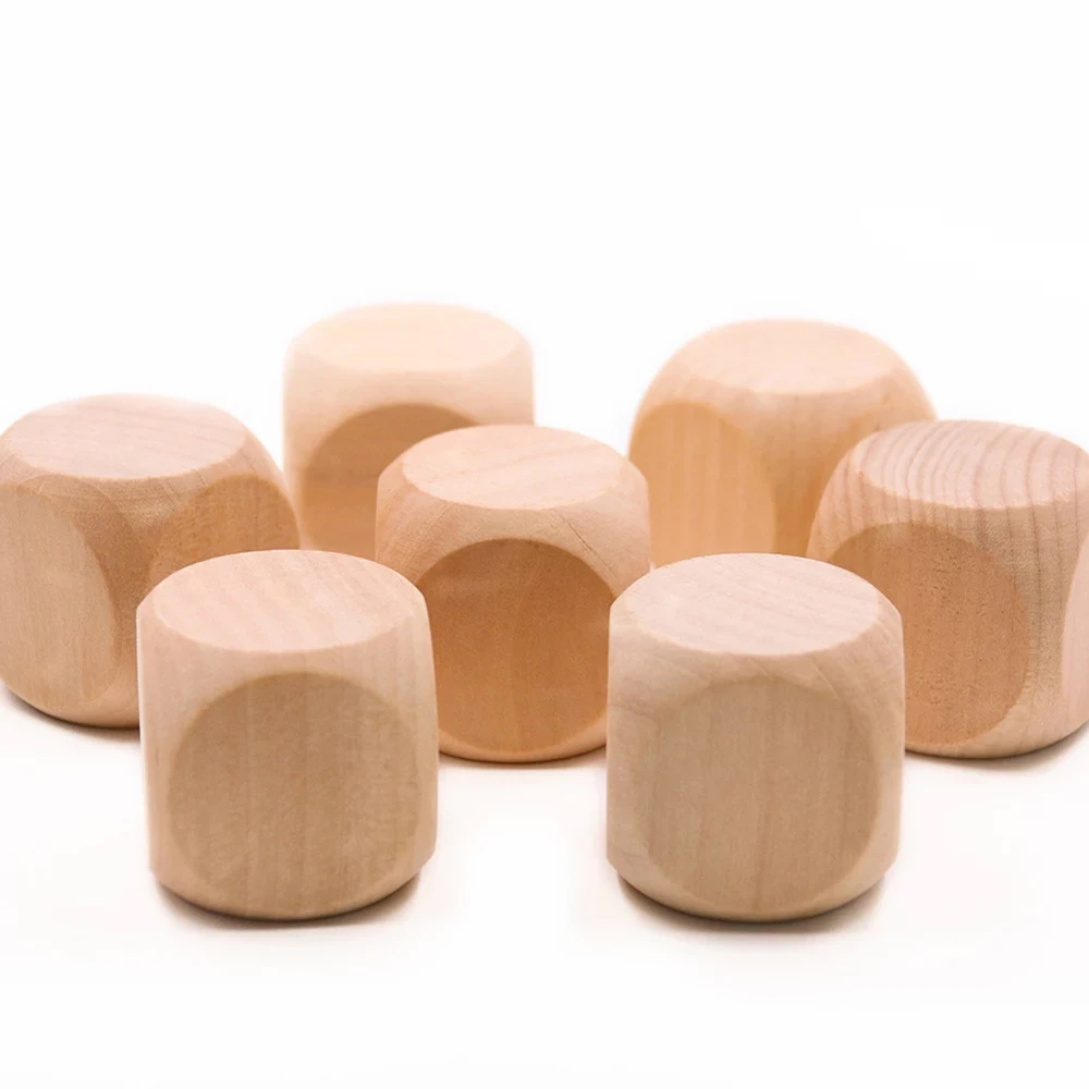 10 Pcs Blank Wooden Dice Unfin - Dice Tower Wooden review and price