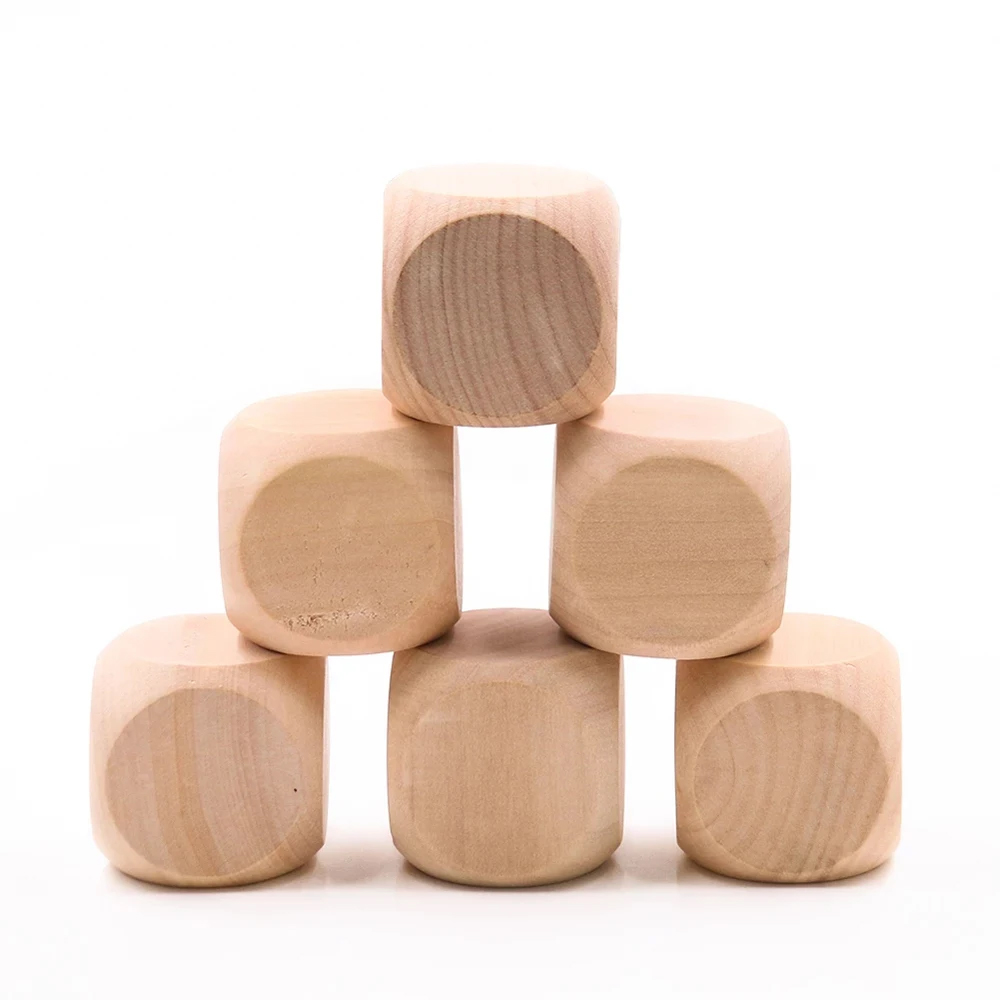 10 Pcs Blank Wooden Dice Unfin - Dice Tower Wooden review and price