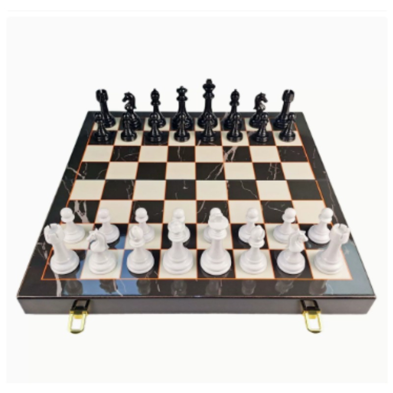 High-End Solid Wood Marble Pat - Board Game Education review and price