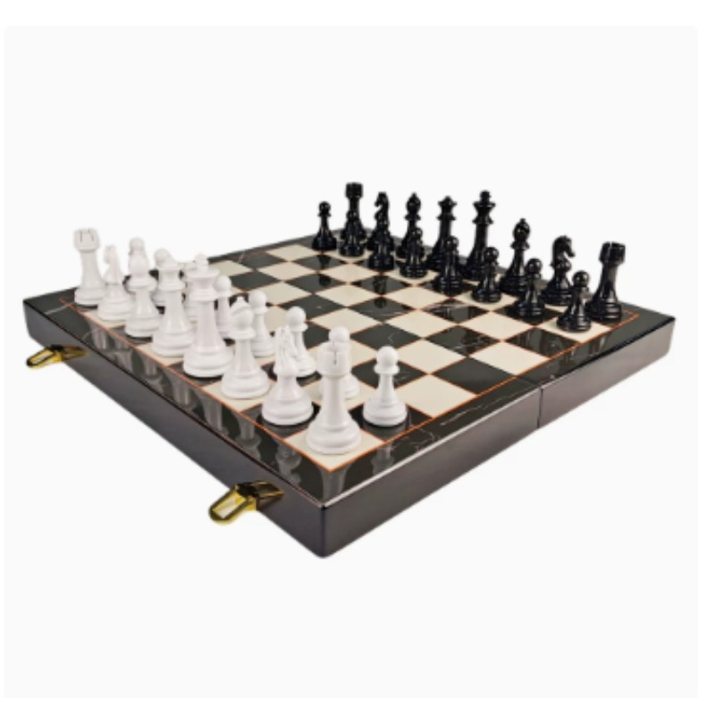 High-End Solid Wood Marble Pat - Board Game Education review and price