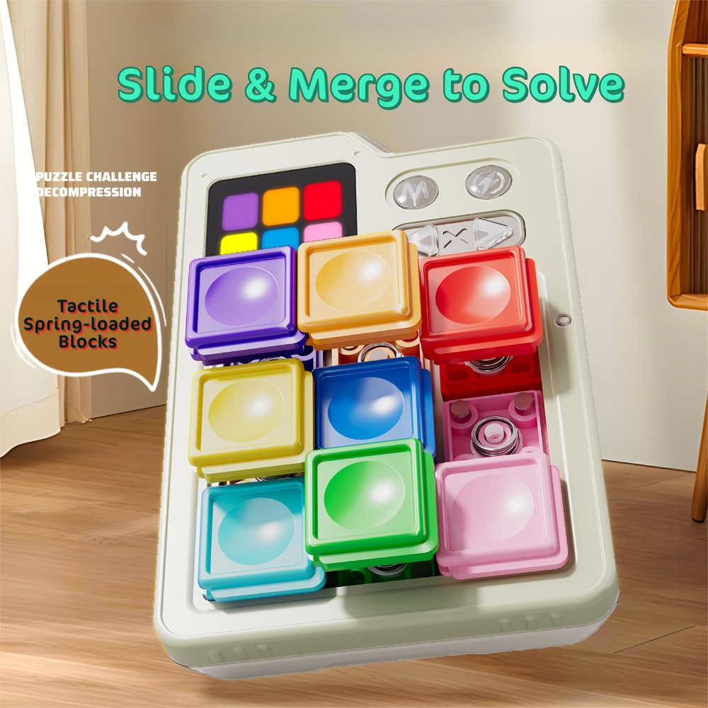 Children Pocket Klotski Brain  - Board Game Education review and price