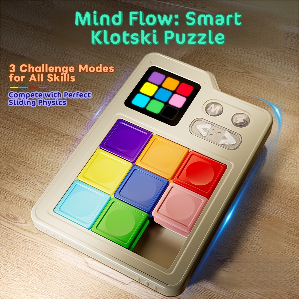 Children Pocket Klotski Brain  - Board Game Education review and price