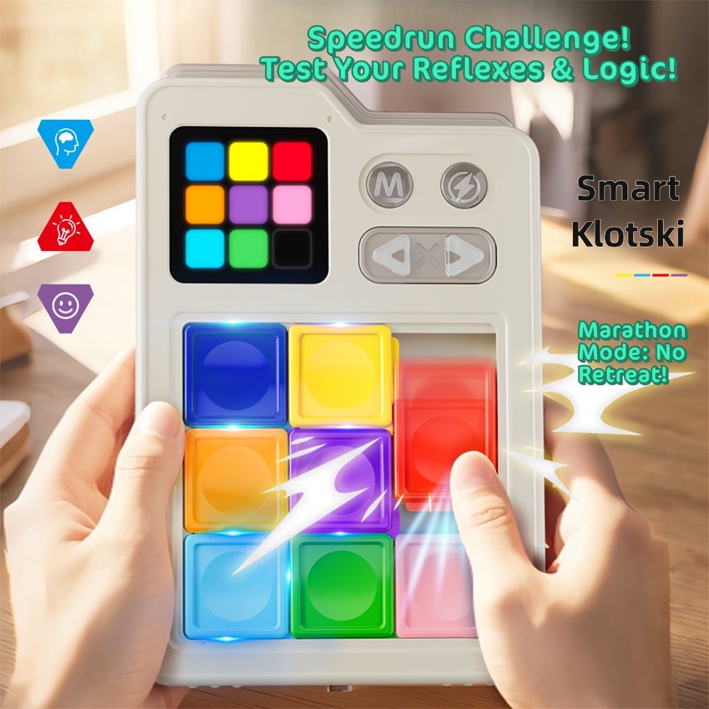 Children Pocket Klotski Brain  - Board Game Education review and price