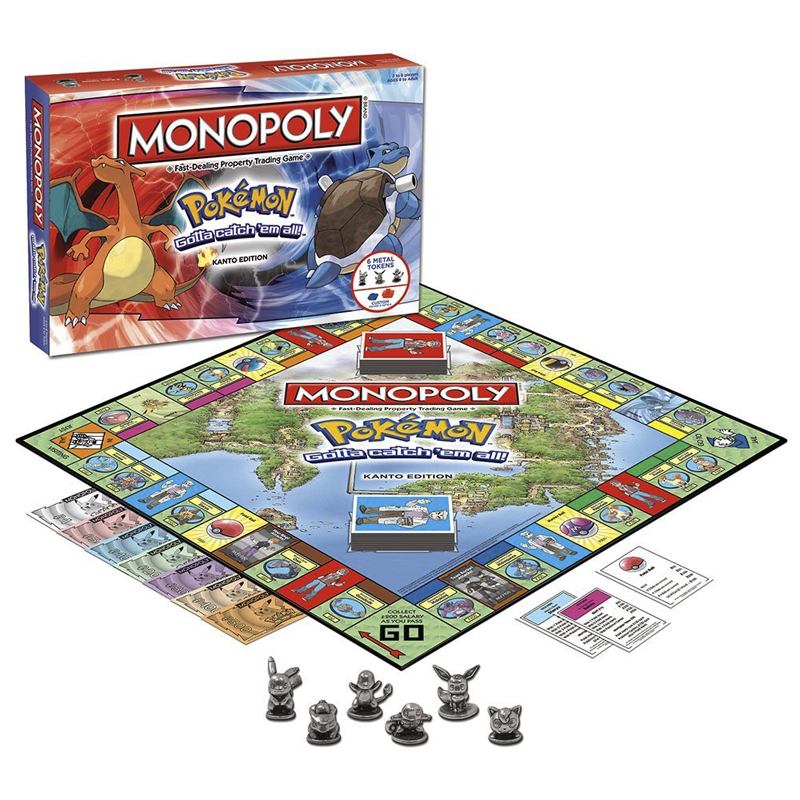 MONOPOLY Pokemon Board Game Ca - Board Game Monopoli review and price