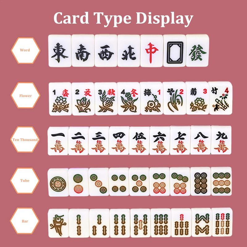 Mahjong Sets Board Game With L - Board Game Land review and price