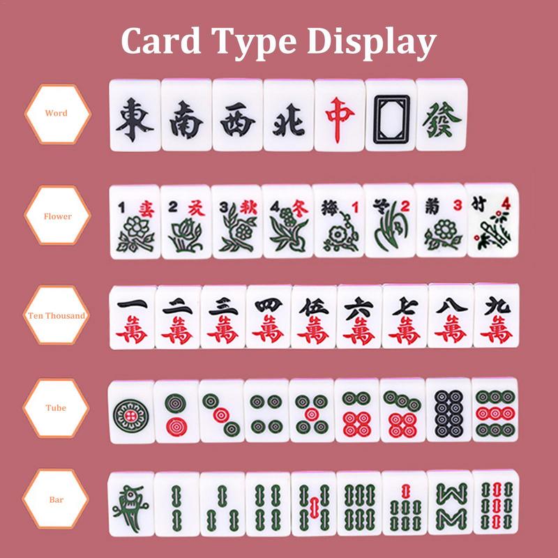 Mahjong Sets Board Game With L - Board Game Land review and price