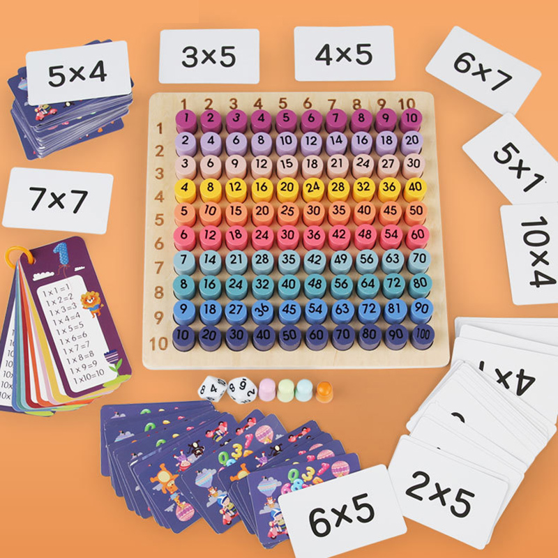 Montessori 99 Multiplication B - Board Game Land review and price