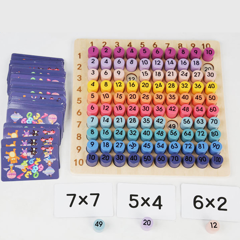 Montessori 99 Multiplication B - Board Game Land review and price