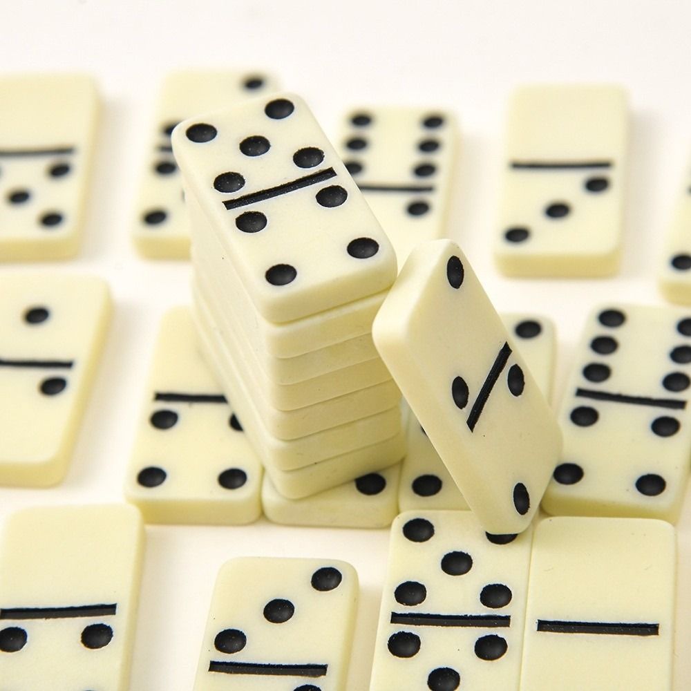 28PCS Double Six Domino Set En - Board Game Monopoli review and price