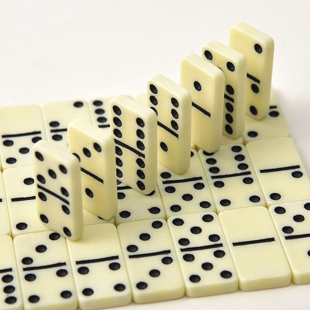 28PCS Double Six Domino Set En - Board Game Monopoli review and price