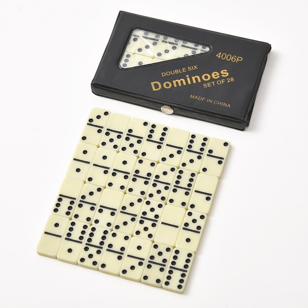28PCS Double Six Domino Set En - Board Game Monopoli review and price