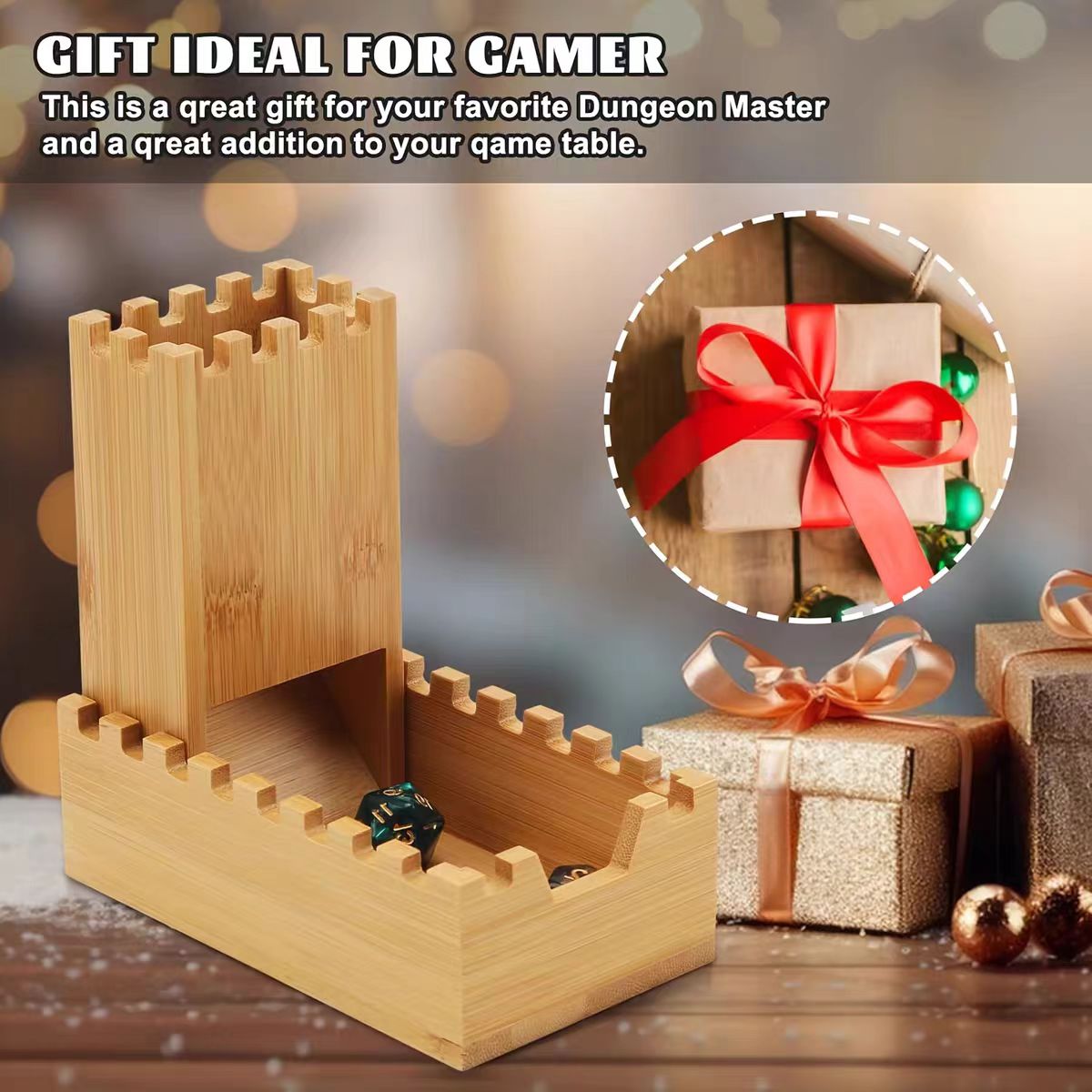 Foldable Wooden Dice Tower Dic - Dice Tower Wooden review and price