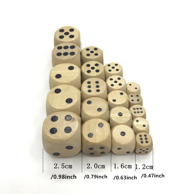 10 pcs pack games 12/16/20/25m - Dice Tower Wooden review and price