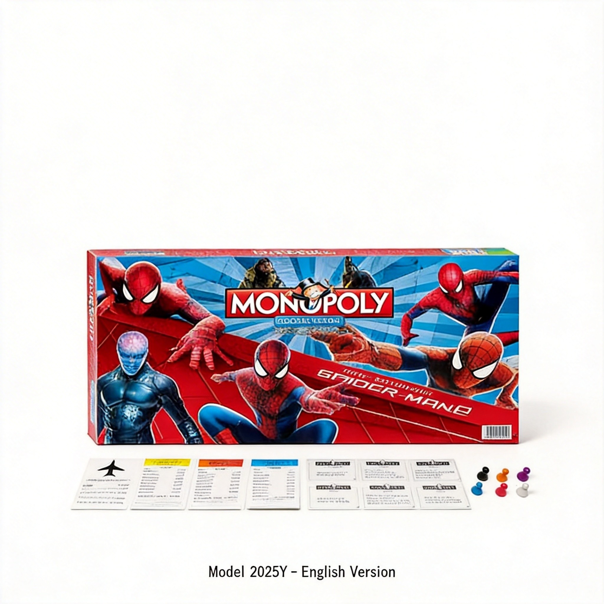 Spider-Man Monopoly Board Game - Board Game Monopoli review and price