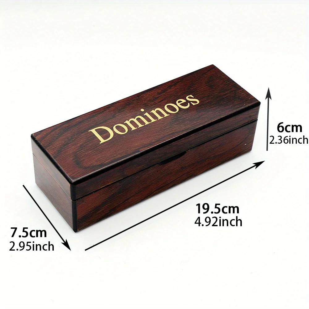 [Wooden Dominoes Game Set] 28p - Board Game Monopoli review and price