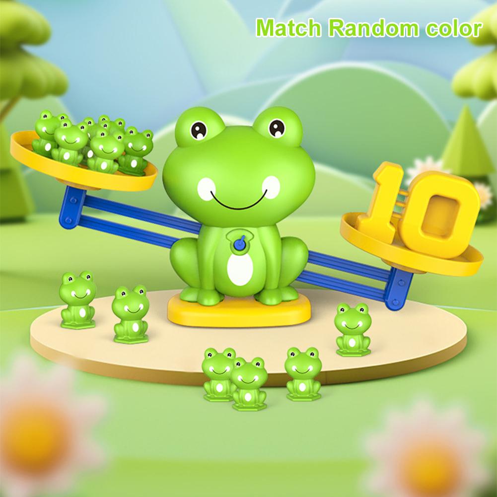 Frog Balance Scale Math Toy Ed - Board Game Education review and price