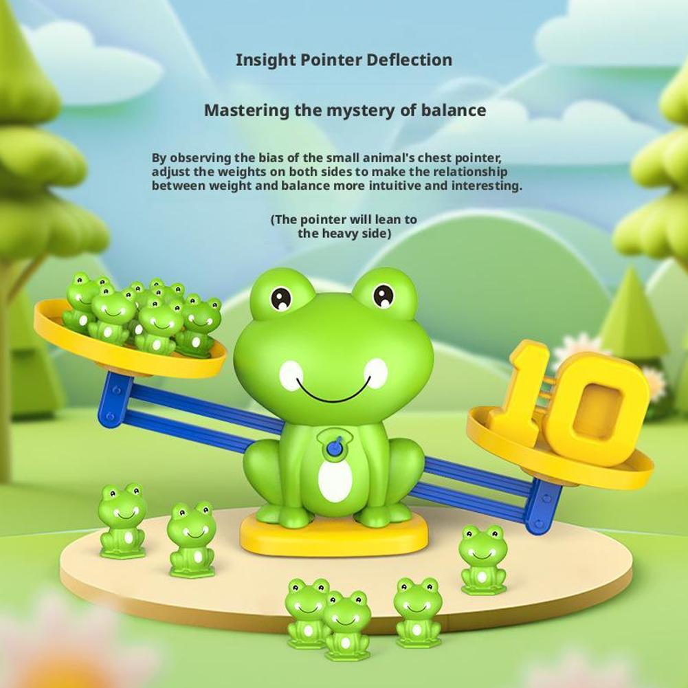 Frog Balance Scale Math Toy Ed - Board Game Education review and price