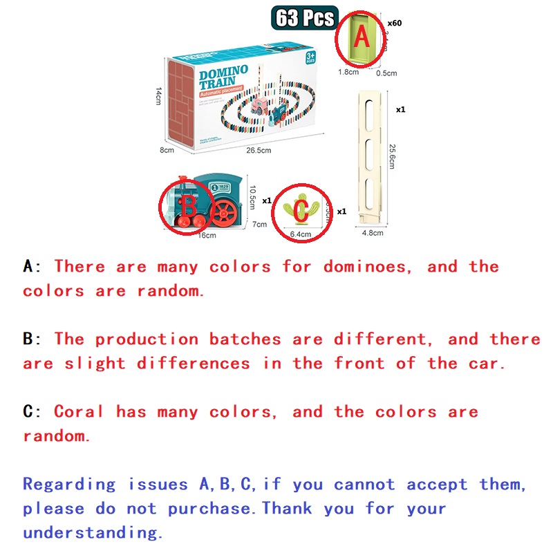 Automatic Laying Domino Train  - Board Game Monopoli review and price