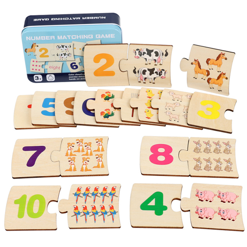 Children Iron Box Number Enlig - Board Game Education review and price