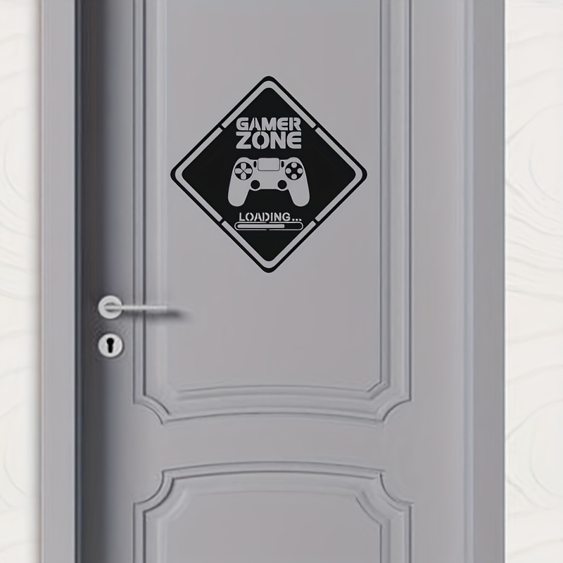 1pc Gamer Zone Door Decal Wall - Board Game Movie review and price