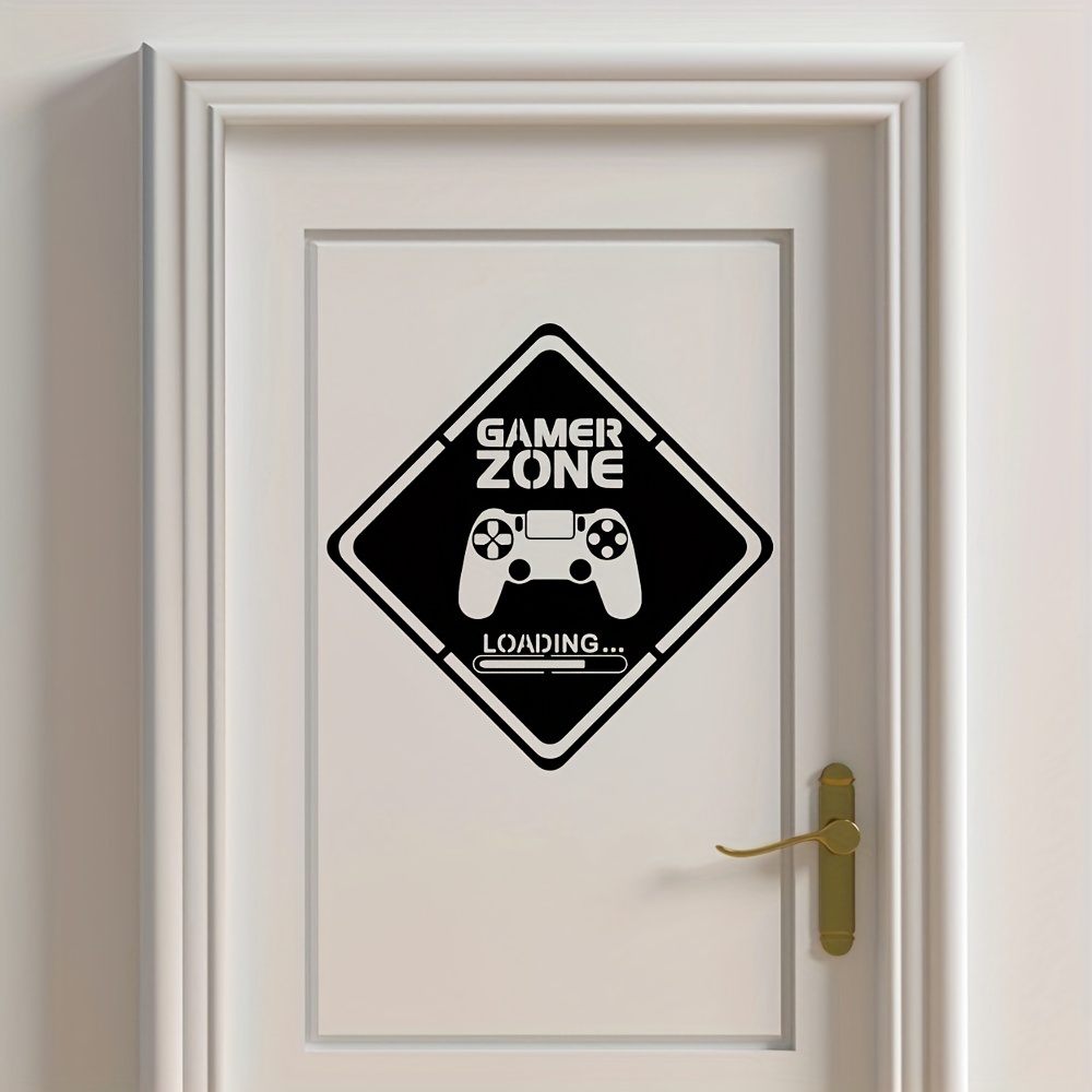 1pc Gamer Zone Door Decal Wall - Board Game Movie review and price