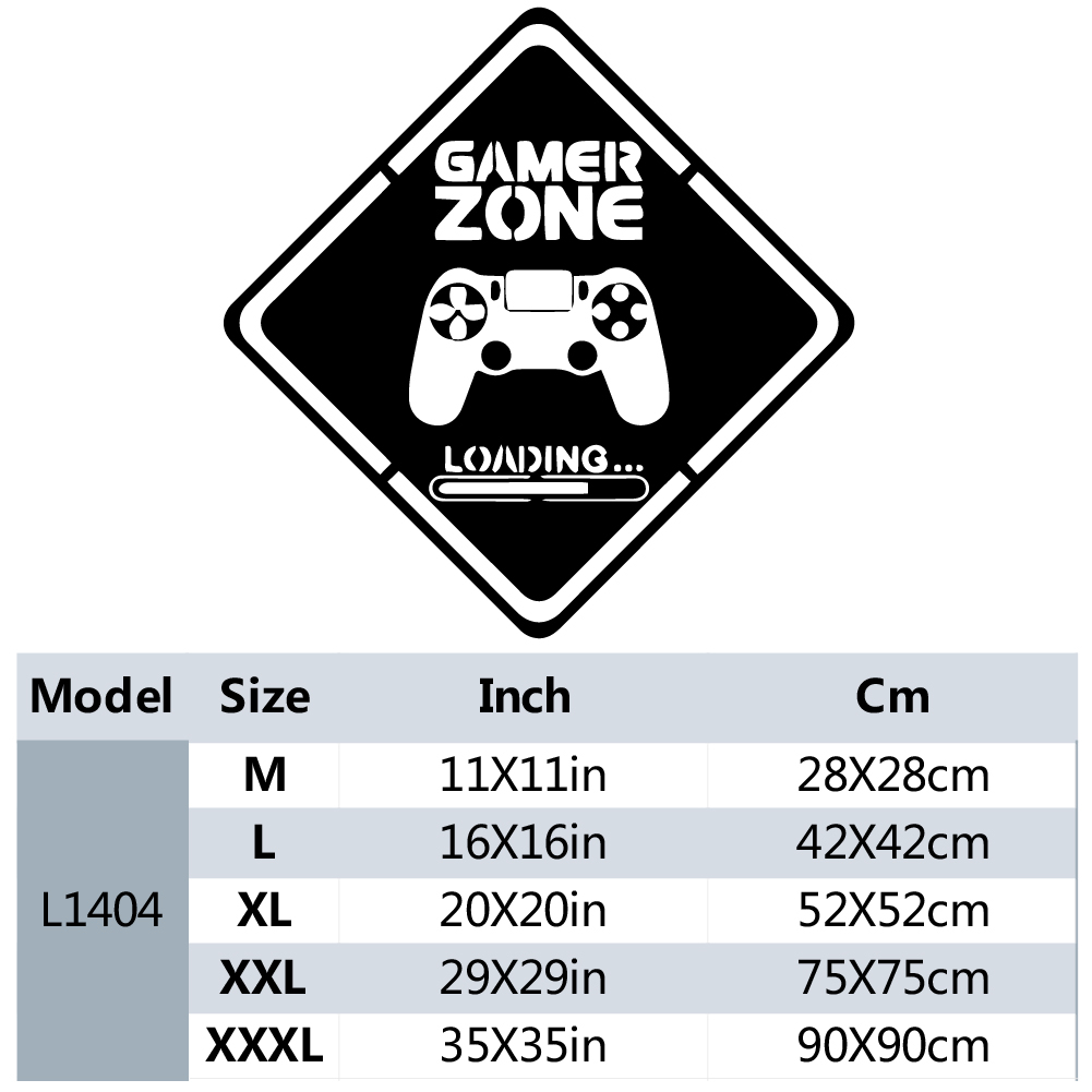 1pc Gamer Zone Door Decal Wall - Board Game Movie review and price