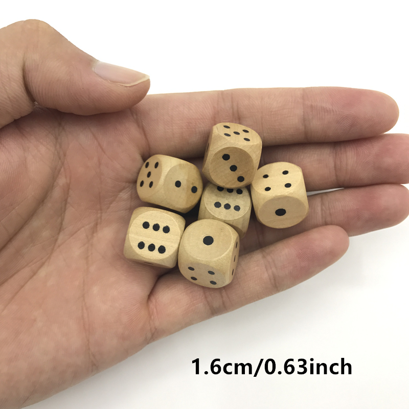 New 100 pcs pack games 12/16/2 - Dice Tower Wooden review and price