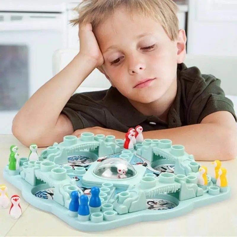 Multiplayer Penguin Flying Che - Board Game Land review and price