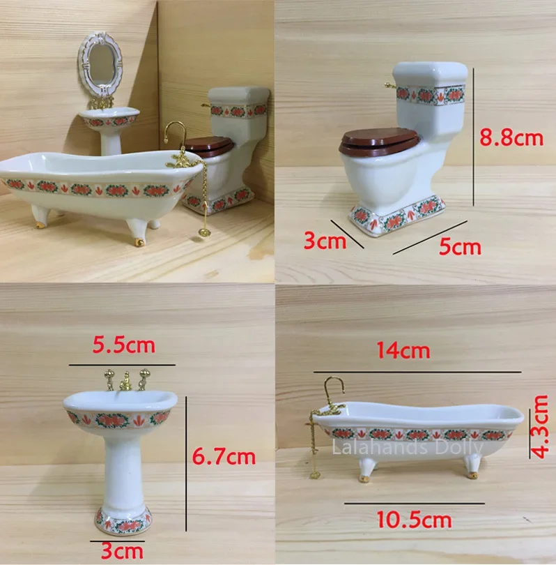 4pcs/set Dollhouse Mini Creati - Miniature Terrain Set review and price