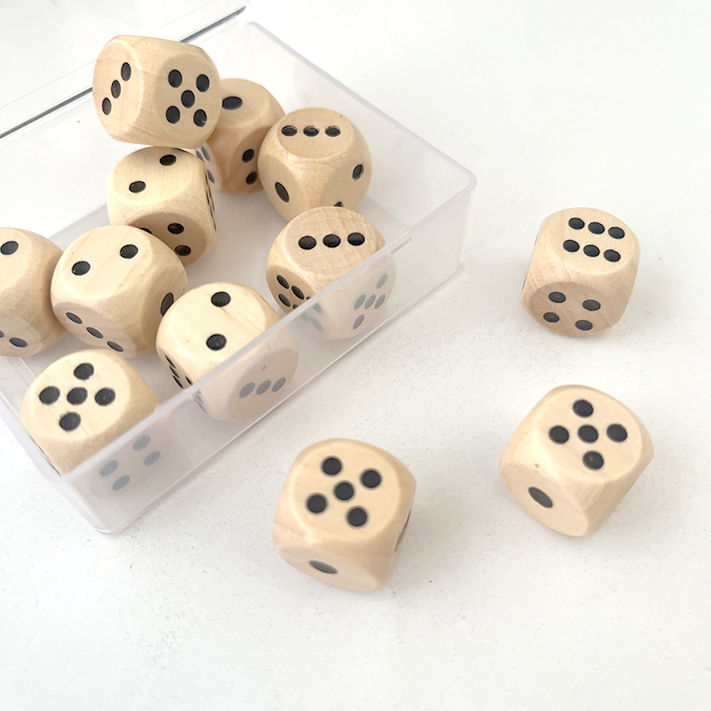 Wooden Dice 10pcs Round Corner - Dice Tower Wooden review and price